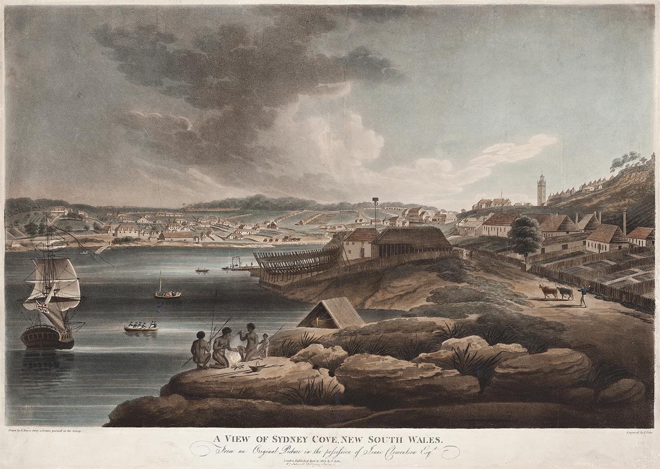 A VIEW OF SYDNEY COVE, NEW SOUTH WALES, 1804 Deutscher and Hackett